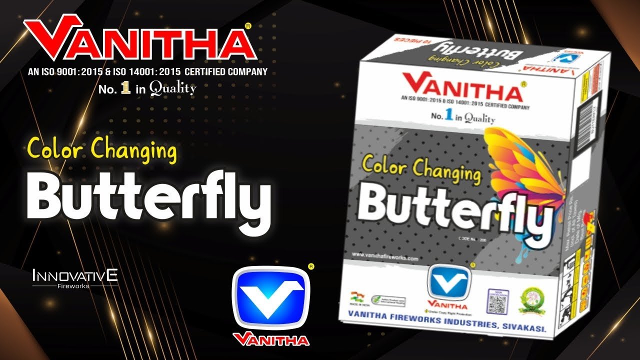 Colour Butter Color changing Butterfly - 10pcs/Box - Image 1