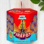 Fire Fox 12 Shots - Red Tail with Crackling -1 Pc /Box